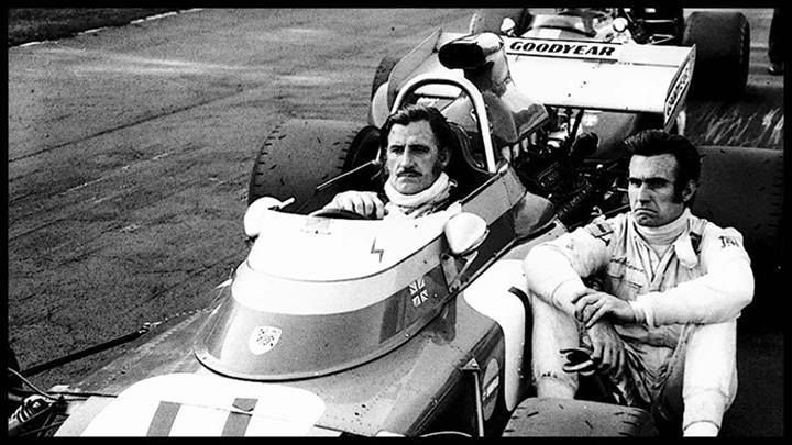 Graham Hill y Tony Brise de la Fórmula Uno (Fuente: Auto Corsa 2000)